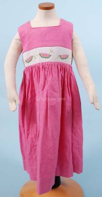 Simi Boutique Hand SMOCKED WATERMELON Girls Dress Girl 4T